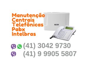 Manutenção de central telefônica pabx em curitiba