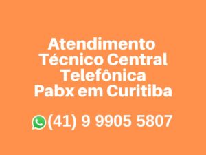 Manutenção de central telefônica pabx em curitiba