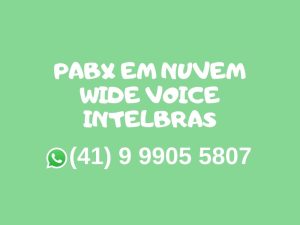 PABX em Nuvem Intelbras para Consultórios