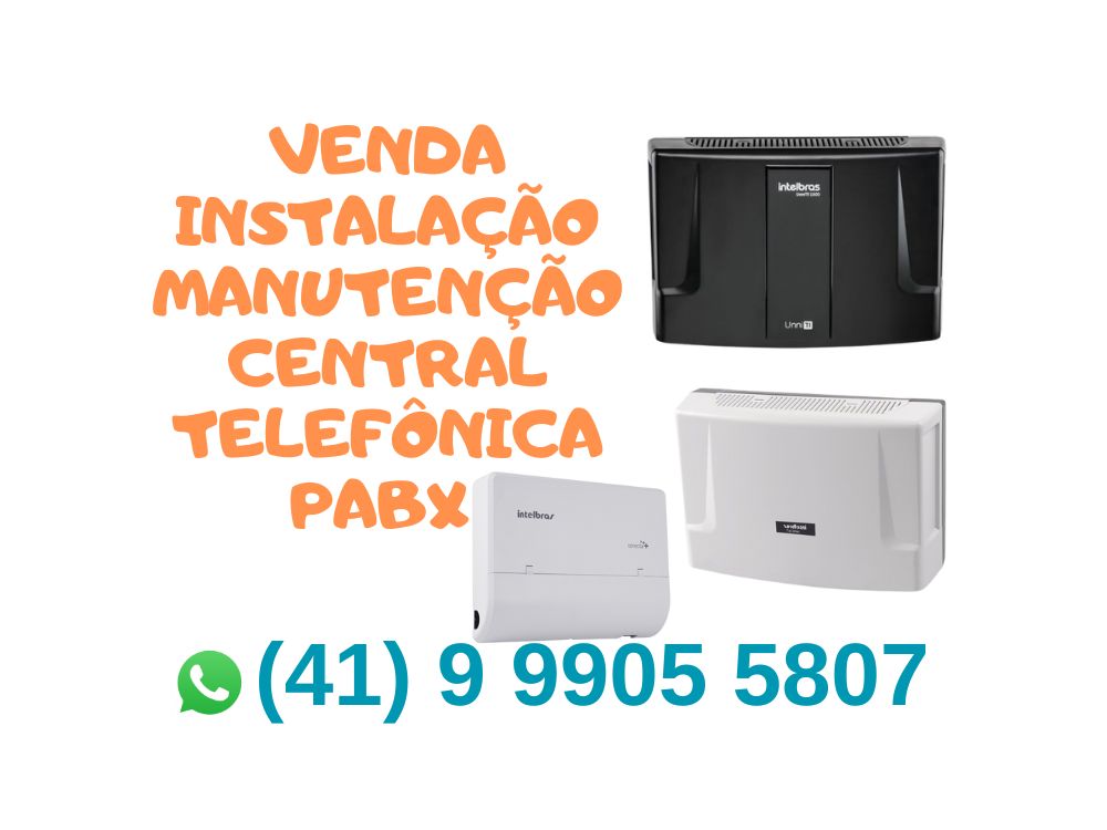 Manutenção de central telefônica pabx em curitiba