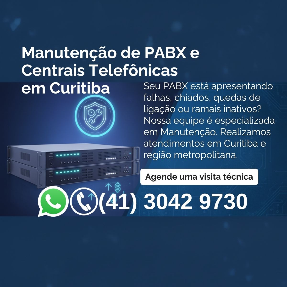 Manutenção de PABX e Centrais Telefônicas em Curitiba